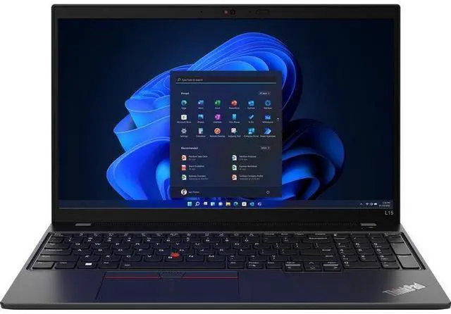Alt view image 2 of 7 - LENOVO THINKPAD L15 GEN 3 15.5" FHD AMD RYZEN 5 PRO 5675U - 16GB RAM, 512GB SSD - Webcam, Bluetooth - Windows 11 Pro