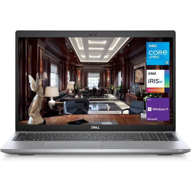 Main image of DELL LATITUDE 5520 15.5" FHD INTEL 11TH GEN CORE I5-1145G7 2.60 GHZ - 16GB RAM, 512GB SSD - Touchscreen, Backlit Keyboard, Fingerprint Reader, Webcam, Bluetooth - Windows 11 Pro