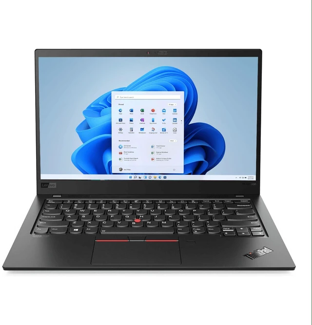 Main image of LENOVO THINKPAD X1 CARBON GEN 8 14.0" FHD INTEL CORE I7-10510U 1.80 GHZ - 16GB RAM, 1TB SSD - Windows 11 Pro