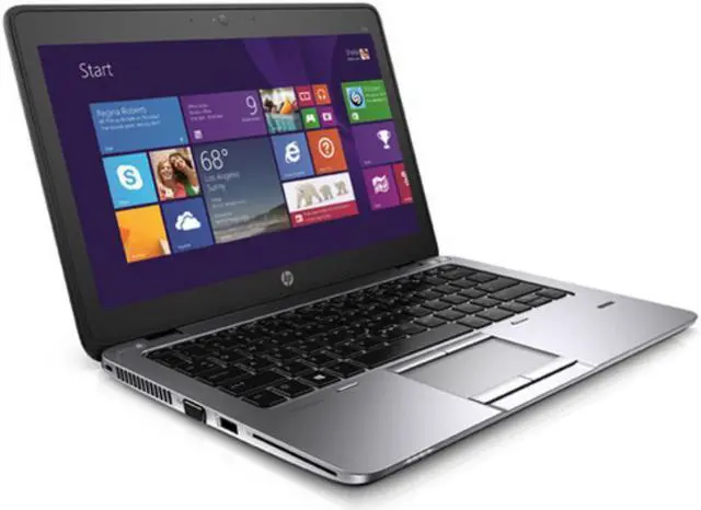 Alt view image 2 of 4 - HP Elitebook 820 G2 N2W36UP#ABA 12.5 in Laptop - Intel Core i5 5300U 5th Gen 2.30 GHz 8GB 256GB SSD Windows 10 Pro 64-Bit