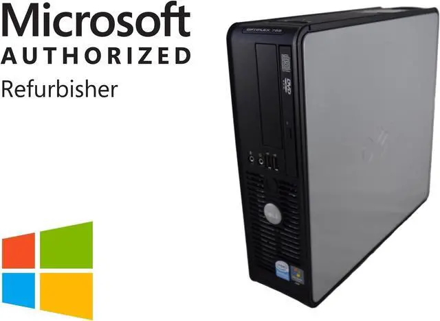Alt view image 10 of 14 - Dell OptiPlex 755 SFF Desktop - Intel Core 2 Duo 2.2Ghz, 4GB, 750GB, DVD-Combo, Win 7 Professional 64-Bit