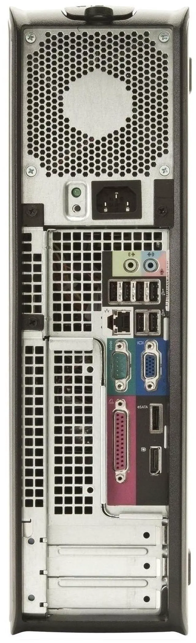 Alt view image 2 of 4 - Dell OptiPlex 760 DT Black & Gray PC - Intel Core 2 Duo E8400 3.00GHz 4GB DIMM DDR2 SATA 3.5" 320GB Windows 7 Professional 64-Bit