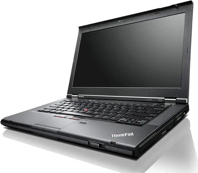 Alt view image 2 of 3 - Lenovo ThinkPad T430 14.0" Laptop - Intel Core i5 3320M 3rd Gen 2.6 GHz 8GB 256GB SSD DVD-ROM Windows 10 Pro 64-Bit - Webcam