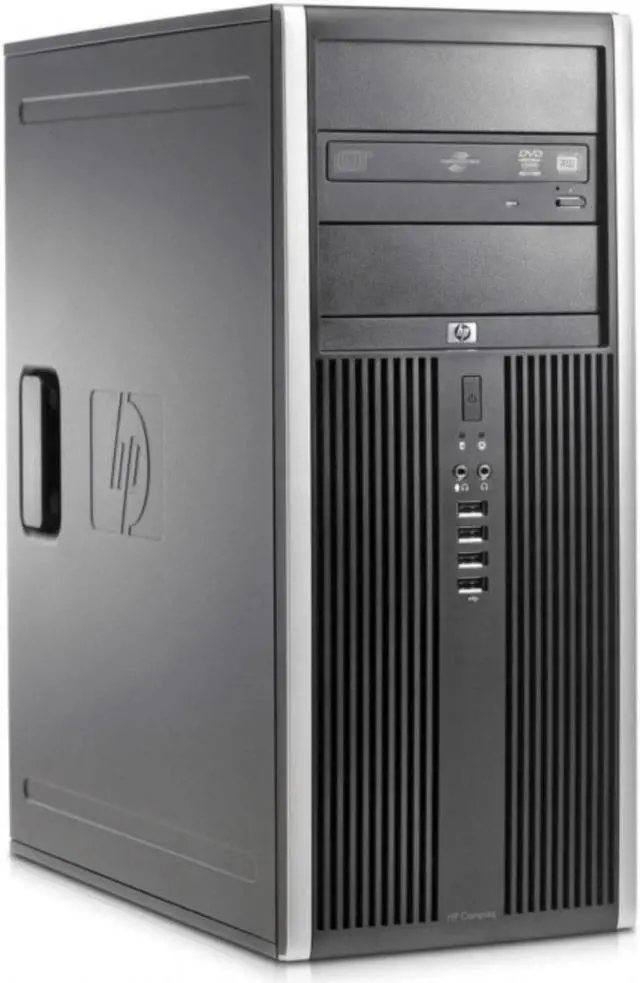 Alt view image 3 of 7 - HP Compaq 8100 Elite CMT Standard PC - Intel Core i7 860 1st Gen 2.8 GHz 8GB DIMM DDR3 SATA 3.5" 1TB DVD-ROM Windows 10 Home 64-Bit