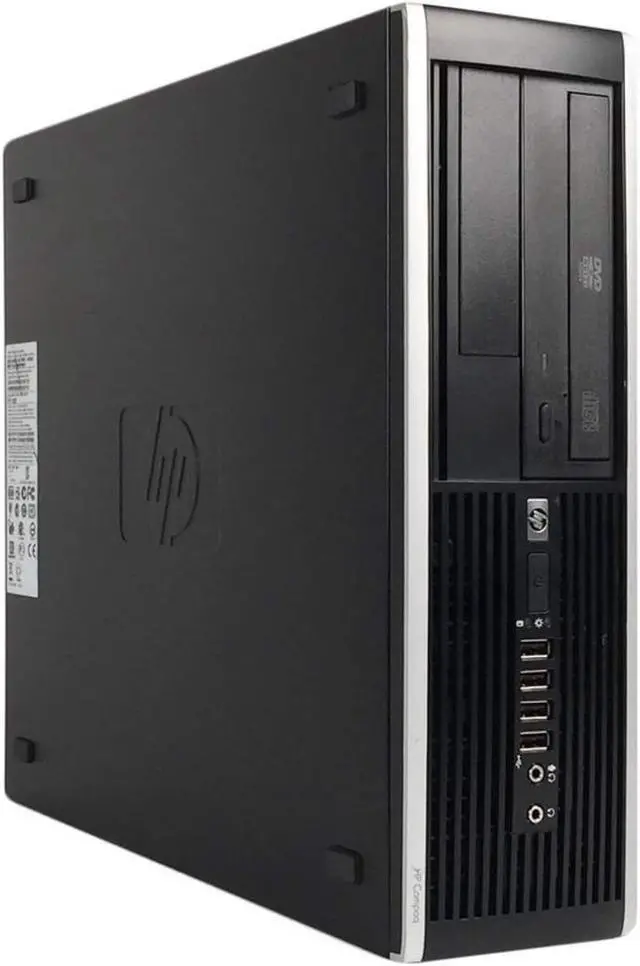 Alt view image 4 of 6 - HP Compaq 8200 Elite SFF PC - Intel Core i5 2400 2nd Gen 3.1 GHz 8GB 500GB HDD DVD-ROM Windows 10 Pro 64-Bit