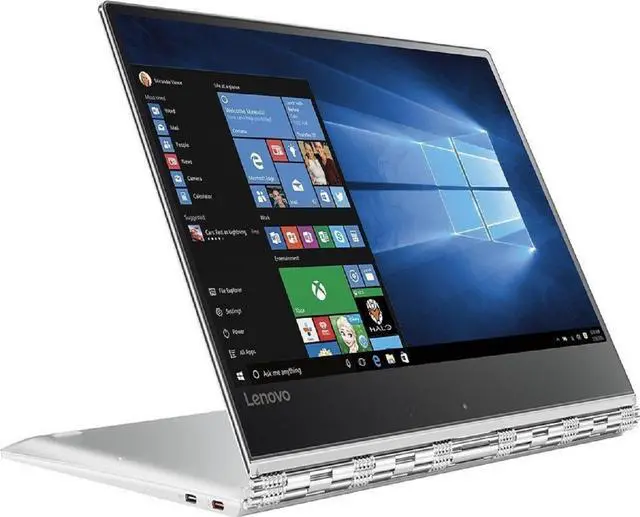 Alt view image 2 of 3 - Grade B Lenovo Yoga 910-13IKB 13.9" Refurb Laptop - Intel i7 7500U 7th Gen 2.7 GHz 8GB SATA 2.5" 256GB SSD Win 10 Home - Webcam, Touchscreen, Bluetooth