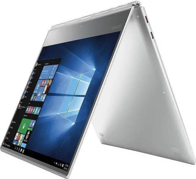 Alt view image 3 of 3 - Grade B Lenovo Yoga 910-13IKB 13.9" Refurb Laptop - Intel i7 7500U 7th Gen 2.7 GHz 8GB SATA 2.5" 256GB SSD Win 10 Home - Webcam, Touchscreen, Bluetooth