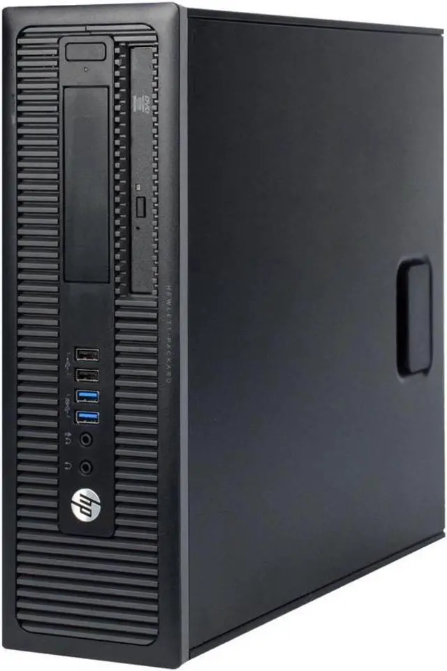 Alt view image 2 of 6 - HP Prodesk 600 G1 SFF PC - Intel Core i5 4570 4th Gen 3.20 GHz 8GB 256GB SSD DVD-ROM Windows 10 Pro 64-Bit