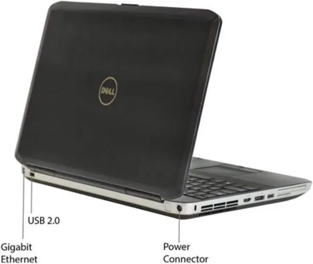 Alt view image 3 of 4 - Dell Latitude E5430 14.0" Laptop - Intel Core i5 3210M 3rd Gen 2.5 GHz 8GB 500GB HDD DVD-ROM Windows 10 Home 64-Bit - Webcam