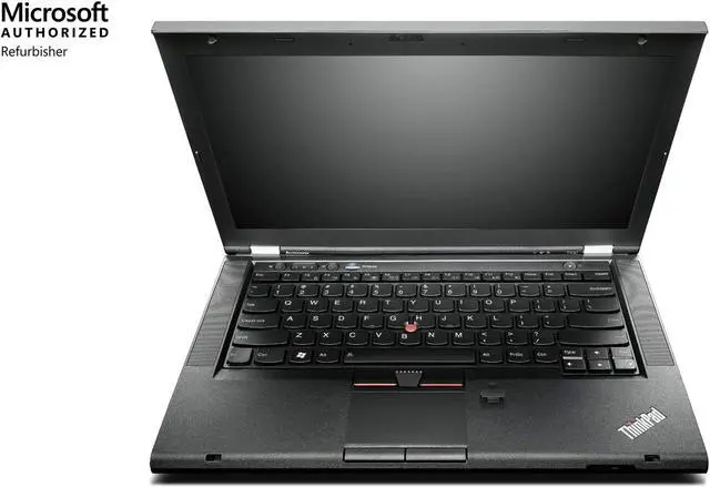 Main image of Lenovo ThinkPad T430 14.0" Laptop - Intel Core i5 3320M 3rd Gen 2.6 GHz 8GB 256GB SSD DVD-ROM Windows 10 Pro 64-Bit - Webcam