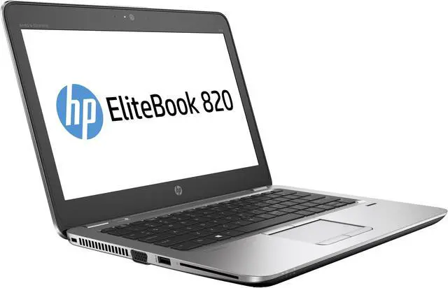 Alt view image 2 of 3 - HP EliteBook 820 G3 12.5-in Laptop - Intel Core i7 6600U 6th Gen 2.60 GHz 16GB 512GB SSD Windows 10 Pro 64-Bit - Webcam