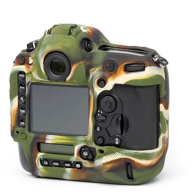Alt view image 4 of 20 - easyCover EA-ECND5C Silicone Case for Canon D5 - Camouflage
