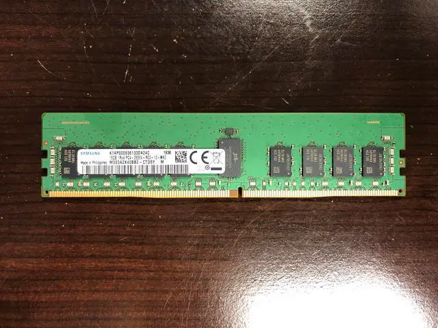 Alt view image 4 of 4 - Samsung M393A2K40BB2-CTD 16GB DDR4-2666 LP ECC REG DIMM