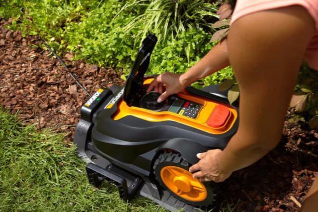 Worx Landroid M WG794 Robot Lawn Mower Newegg