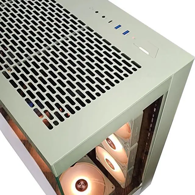 Alt view image 4 of 7 - XPC CTE E550 Biohazard Extreme Gaming Desktop, AMD Ryzen 7 9700X 3.8GHz (5.5GHz Turbo Boost), RTX 5070 12GB, 2TB NVMe SSD, 32GB DDR5 RAM, 750W Gold PSU, Win 11