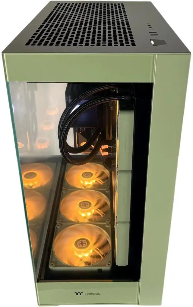 Alt view image 5 of 7 - XPC CTE E550 Biohazard Extreme Gaming Desktop, AMD Ryzen 7 9700X 3.8GHz (5.5GHz Turbo Boost), RTX 5070 12GB, 2TB NVMe SSD, 32GB DDR5 RAM, 750W Gold PSU, Win 11