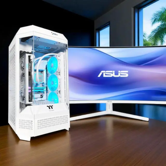 Alt view image 2 of 6 - Thermaltake Tower Ghost Premier Ready to Ship