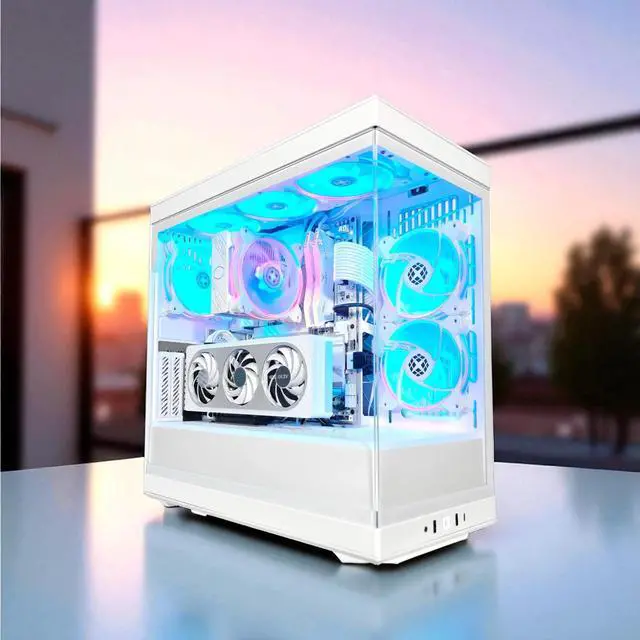 Alt view image 3 of 6 - Y40 Snow White Ghost Intel Ready to Ship