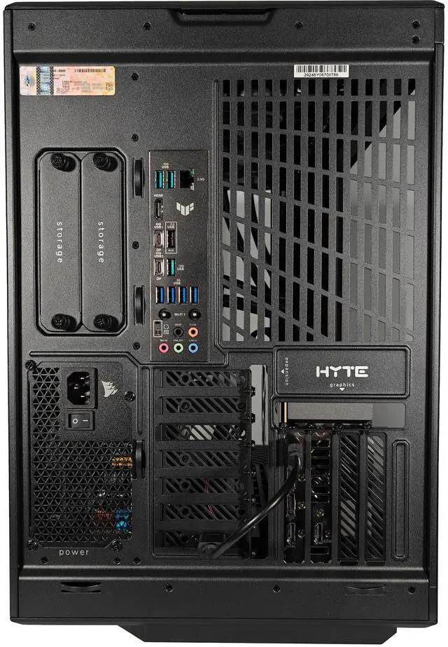 Alt view image 4 of 7 - XPC Y70 Ultimate Gaming Desktop, AMD Ryzen 7 9800X3D 4.7GHz (5.2GHz Turbo Boost), RTX 5080 16GB, 2TB NVMe SSD, 32GB DDR5 RAM, 850W Gold PSU, Win 11