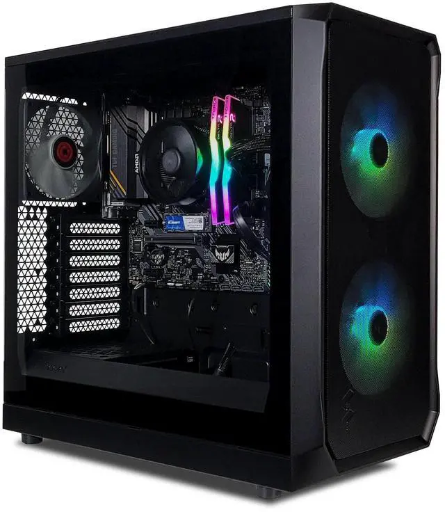 Main image of XPC Focus Optimal Gaming Desktop, AMD Ryzen 5 5600GT 3.6GHz (4.6GHz Turbo Boost), 500GB NVMe SSD, 16GB DDR4 RAM, 750W Gold PSU, Win 11