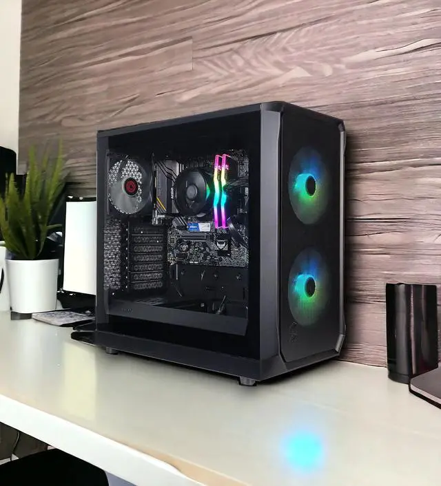 Alt view image 5 of 5 - XPC Focus Optimal Gaming Desktop, AMD Ryzen 5 5600GT 3.6GHz (4.6GHz Turbo Boost), 500GB NVMe SSD, 16GB DDR4 RAM, 750W Gold PSU, Win 11