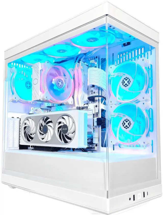 Alt view image 4 of 7 - Y40 Snow White Ghost Intel Ready to Ship