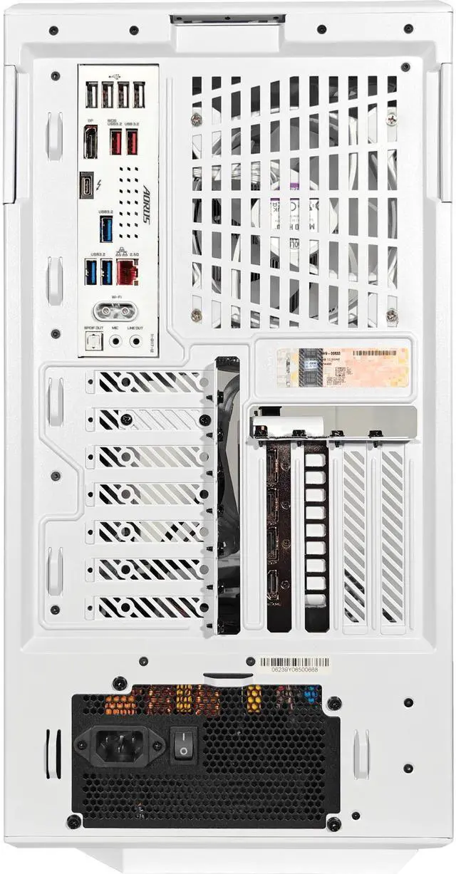 Alt view image 5 of 7 - Y40 Snow White Ghost Intel Ready to Ship