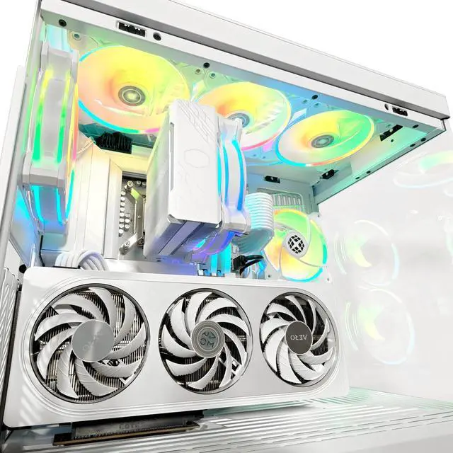 Alt view image 7 of 7 - Y40 Snow White Ghost Intel Ready to Ship