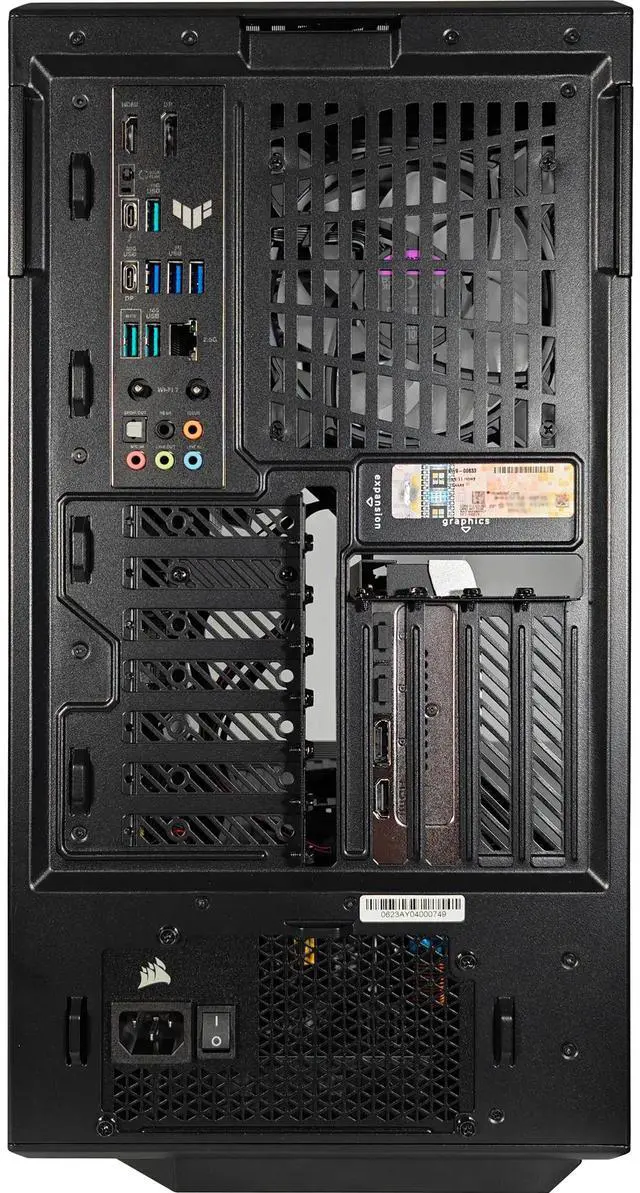 Alt view image 5 of 7 - XPC Y40 Extreme Gaming Desktop, Intel Core Ultra 7 265K 3.9GHz (5.5GHz Turbo Boost), RTX 5070 Ti 16GB, 2TB NVMe SSD, 32GB DDR5 RAM, 850W Gold PSU, Win 11