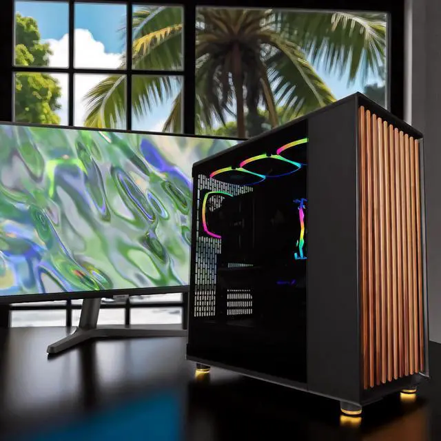 Alt view image 2 of 7 - XPC North XL Extreme Gaming Desktop, Intel Core Ultra 7 265K 3.9GHz (5.5GHz Turbo Boost), RTX 5070 12GB, 2TB NVMe SSD, 32GB DDR5 RAM, 750W Gold PSU, Win 11