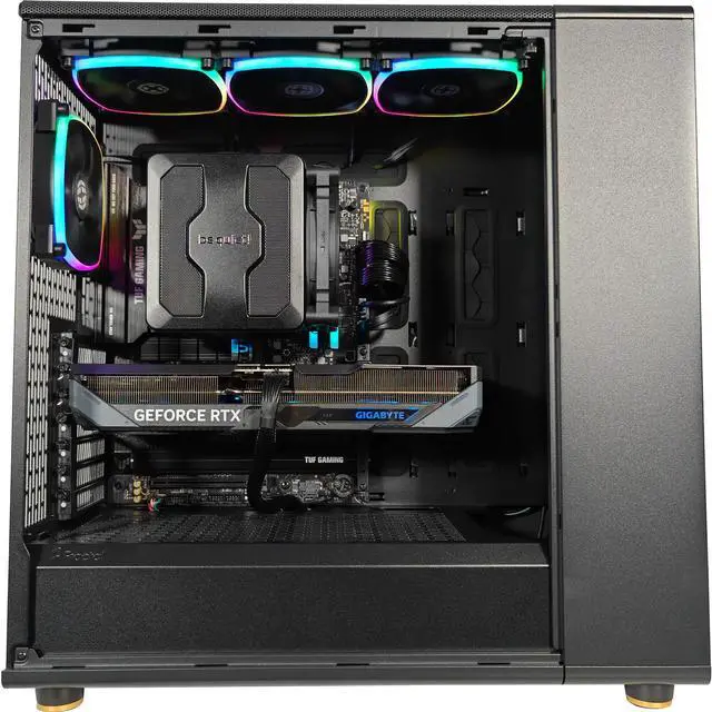 Alt view image 3 of 7 - XPC North XL Extreme Gaming Desktop, Intel Core Ultra 7 265K 3.9GHz (5.5GHz Turbo Boost), RTX 5070 12GB, 2TB NVMe SSD, 32GB DDR5 RAM, 750W Gold PSU, Win 11
