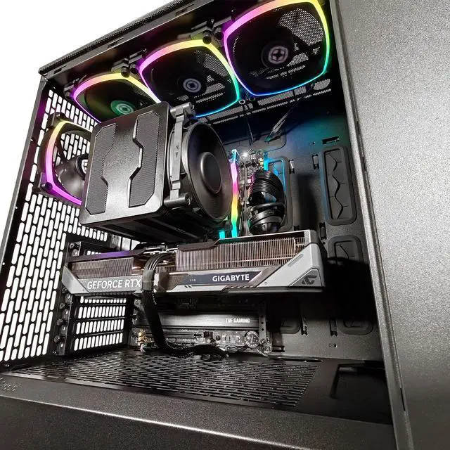 Alt view image 6 of 7 - XPC North XL Extreme Gaming Desktop, Intel Core Ultra 7 265K 3.9GHz (5.5GHz Turbo Boost), RTX 5070 12GB, 2TB NVMe SSD, 32GB DDR5 RAM, 750W Gold PSU, Win 11