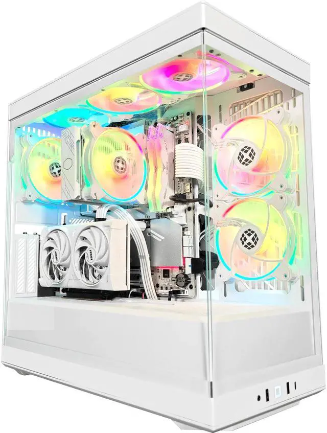 Alt view image 5 of 7 - Y40 Snow White Ghost AMD Ready to Ship