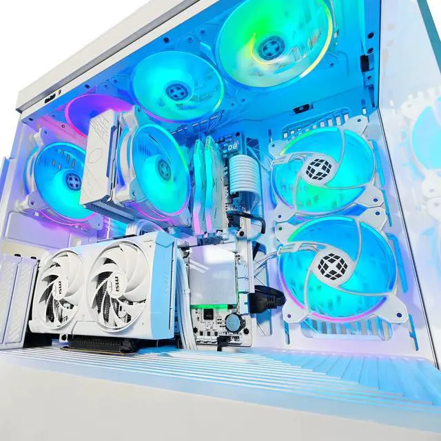 Alt view image 6 of 7 - Y40 Snow White Ghost AMD Ready to Ship