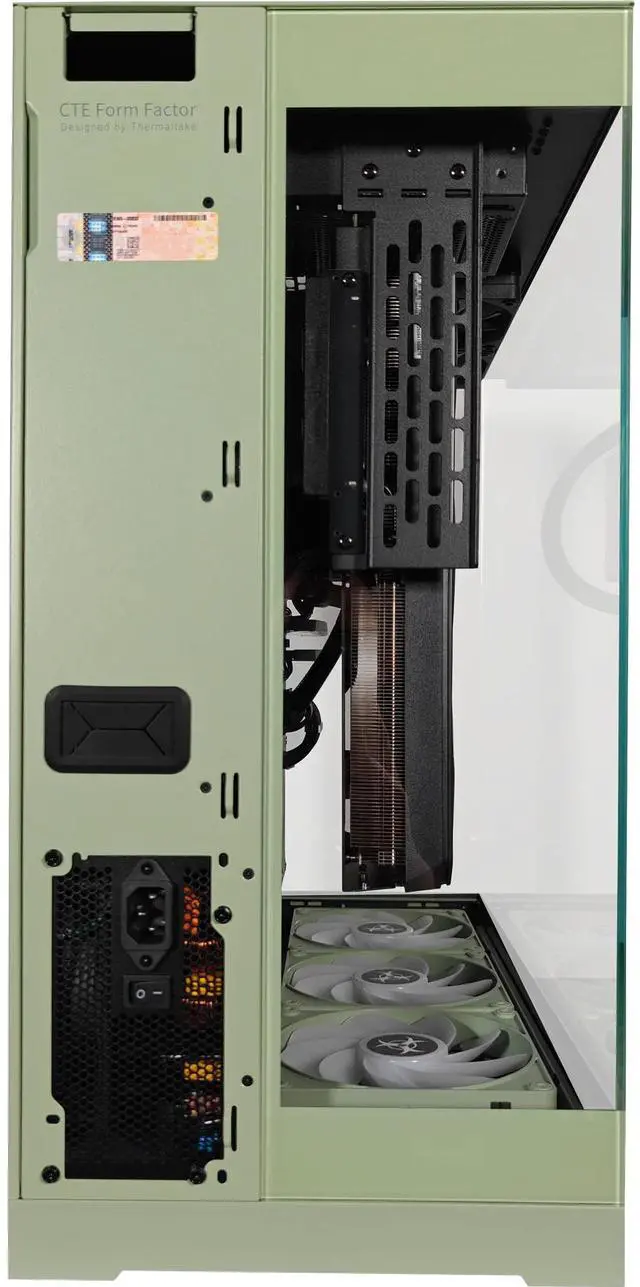 Alt view image 4 of 7 - XPC CTE E550 Biohazard Extreme Gaming Desktop, AMD Ryzen 7 9700X 3.8GHz (5.5GHz Turbo Boost), RTX 5070 12GB, 2TB NVMe SSD, 32GB DDR5 RAM, 750W Gold PSU, Win 11