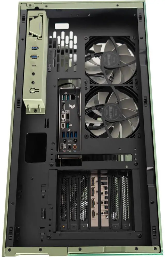 Alt view image 5 of 7 - XPC CTE E550 Biohazard Extreme Gaming Desktop, AMD Ryzen 7 9700X 3.8GHz (5.5GHz Turbo Boost), RTX 5070 12GB, 2TB NVMe SSD, 32GB DDR5 RAM, 750W Gold PSU, Win 11
