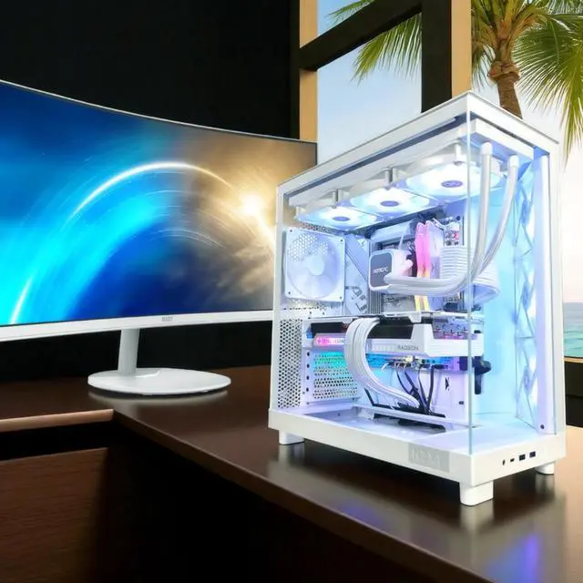 Alt view image 2 of 7 - H6 Ghost Prime Ready to Ship Gaming PC