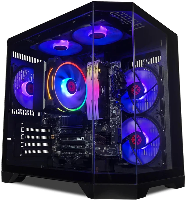 Main image of XOTIC Panorama Optimal Gaming PC, AMD Ryzen 7 5700G 3.80GHz, 1TB NVMe SSD, 32GB DDR4, 750W GOLD PSU, Wi-Fi, Win 11, Desktop