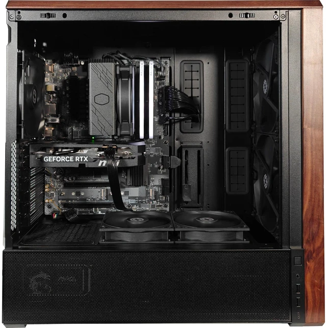 Alt view image 3 of 7 - XOTIC PC LANCOOL 217 Gaming PC, NVIDIA GeForce RTX 5060, Core Ultra 7 265K, 32GB DDR5, 2TB SSD
