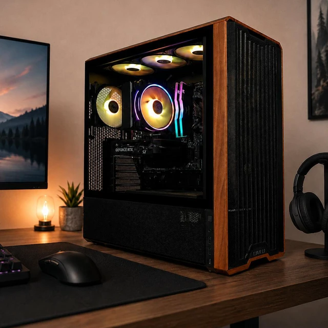 Alt view image 2 of 7 - XOTIC PC Lancool Advanced Gaming PC, AMD Ryzen 5 5600GT, NVIDIA GeForce RTX 5060, 16GB DDR4, 1TB SSD
