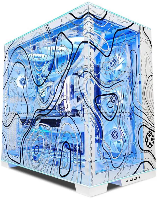 Main image of EVO O11D Topography Light Gaming PC, Intel Core Ultra 7 270K PLUS, RTX 5070, 32GB DDR5, 2TB SSD