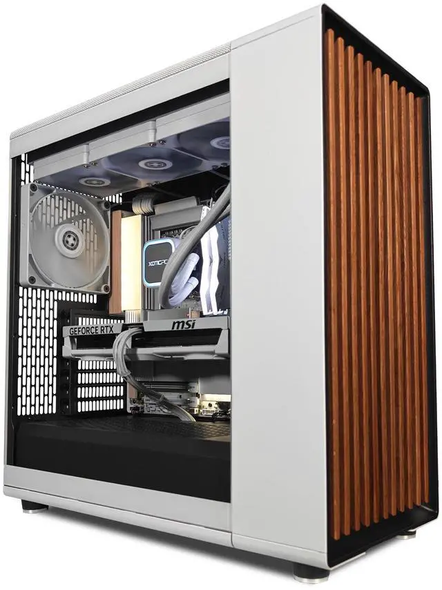 Main image of North XL X3D Wood Ultimate Gaming PC, AMD Ryzen 7 9800X3D, NVIDIA GeForce RTX 5080, 32GB DDR5, 2TB NVMe SSD