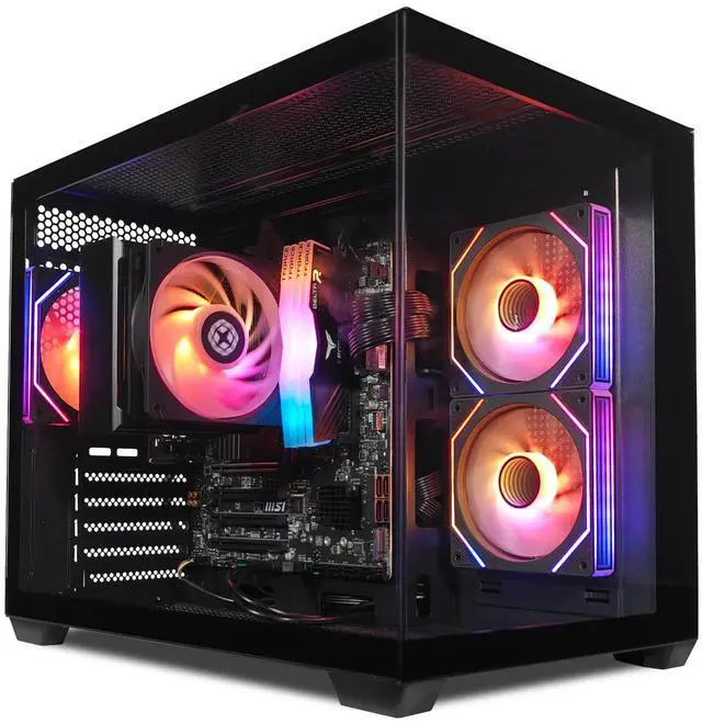 Main image of XOTIC PC Prism Optimal Gaming PC, AMD Ryzen 7 5700G, AMD Radeon Graphics, 32GB RAM, 1TB SSD
