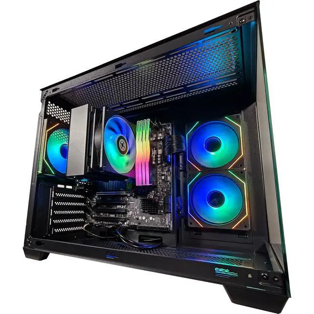 Alt view image 4 of 6 - XOTIC PC Prism Optimal Gaming PC, AMD Ryzen 7 5700G, AMD Radeon Graphics, 32GB RAM, 1TB SSD