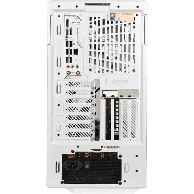 Alt view image 4 of 7 - Y40 Snow White Ghost Gaming PC, Intel Core Ultra 5 250K PLUS, RTX 5060, 32GB DDR5, 2TB SSD