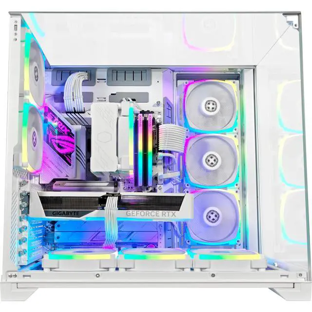 Alt view image 3 of 7 - Vision Ghost Extreme Gaming PC, RTX 5070, Core Ultra 7 265K, 32GB DDR5, 2TB SSD