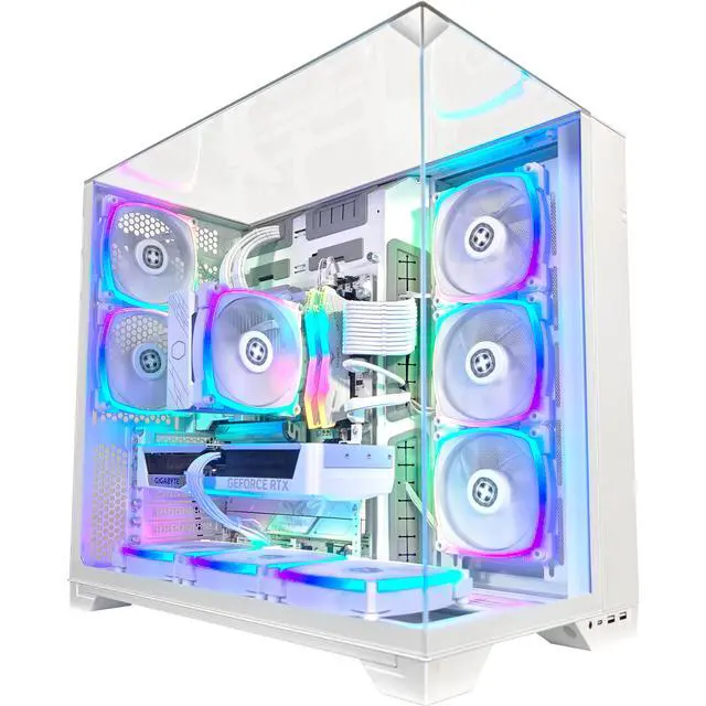 Alt view image 7 of 7 - Vision Ghost Extreme Gaming PC, RTX 5070, Core Ultra 7 265K, 32GB DDR5, 2TB SSD