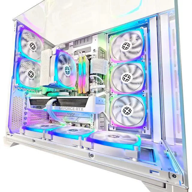Alt view image 5 of 7 - Vision Ghost Extreme Gaming PC, RTX 5070, Core Ultra 7 265K, 32GB DDR5, 2TB SSD