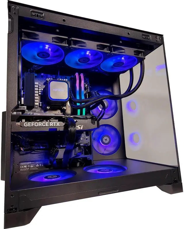 Alt view image 4 of 6 - XOTIC PC Pop Vision Advanced Gaming PC, AMD Ryzen 5 9600X, NVIDIA GeForce RTX 5060 Ti, 32GB RAM, 1TB SSD