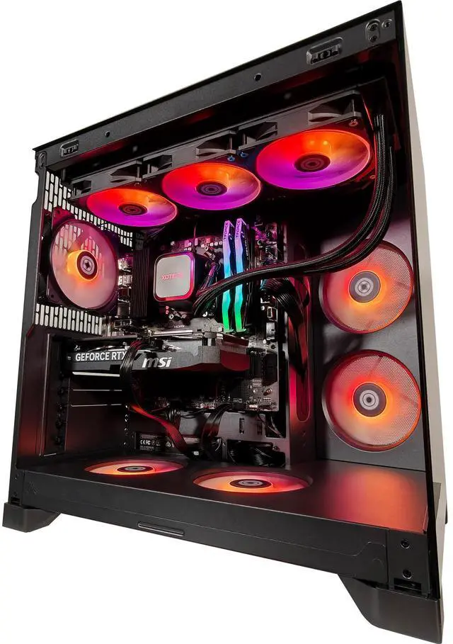 Alt view image 5 of 6 - XOTIC PC Pop Vision Advanced Gaming PC, AMD Ryzen 5 9600X, NVIDIA GeForce RTX 5060 Ti, 32GB RAM, 1TB SSD